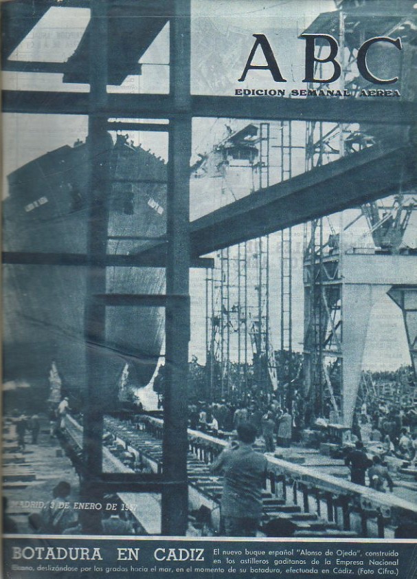 ABC. EDICION SEMANAL AEREA. 3 ENERO-26 DICIEMBRE. 1957.