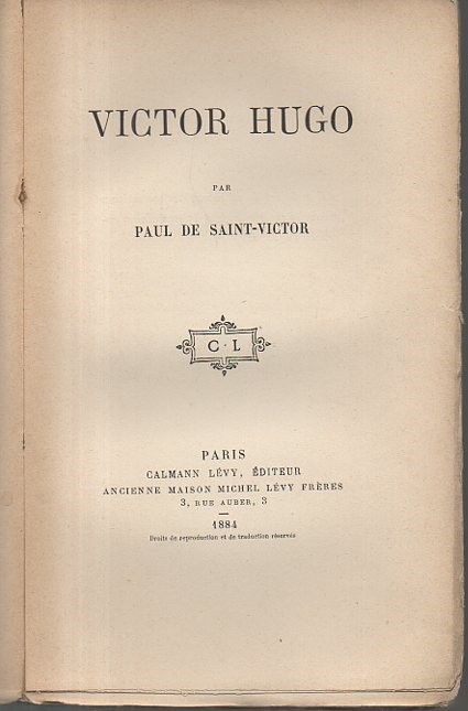 VICTOR HUGO.