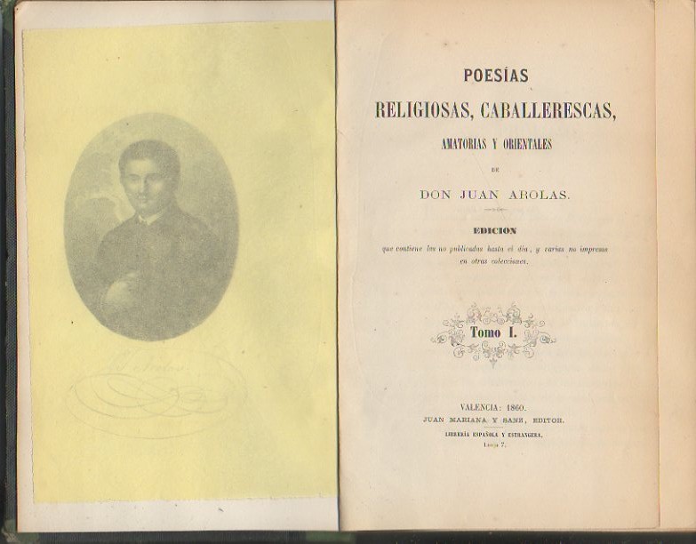POESIAS RELIGIOSAS, CABALLERESCAS, AMATORIAS Y ORIENTALES.