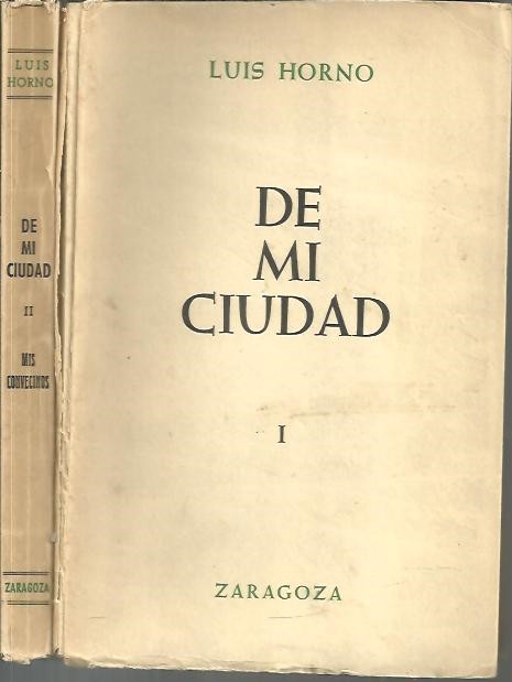 DE MI CIUDAD. II. MIS CONVECINOS.