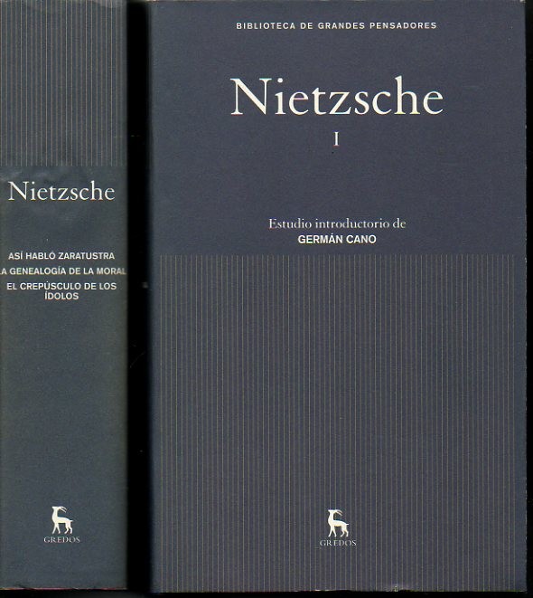 OBRAS NIETZSCHE I. DE MI VIDA ; EL NACIMIENTO DE LA TRAGEDIA ; SOBRE VERDAD Y MENTIRA EN SENTIDO EXTRAMORAL.