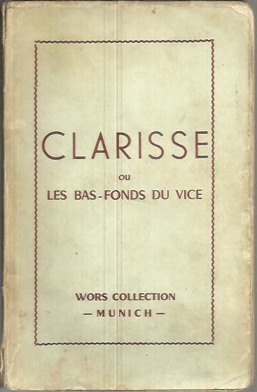CLARISSE OU LES BAS - FONDS DU VICE.