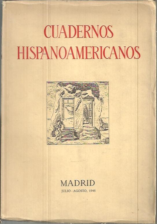 CUADERNOS HISPANOAMERICANOS. JUL - AGO. N.4.