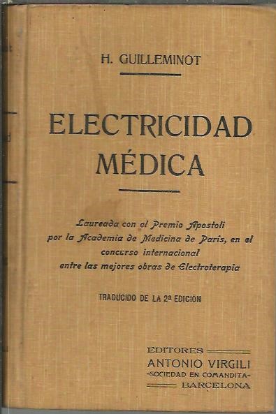 ELECTRICIDAD MEDICA.