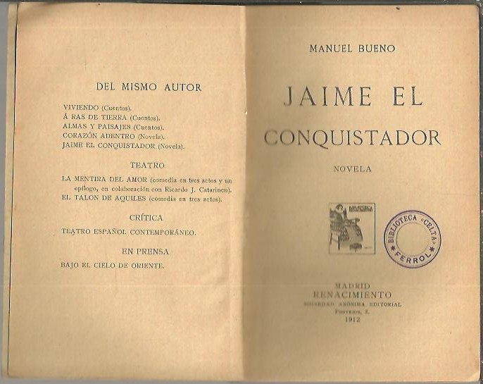 JAIME EL CONQUISTADOR.