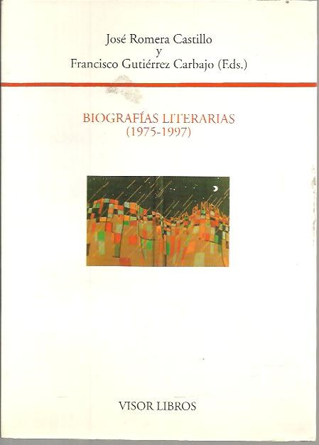 BIOGRAFIAS LITERARIAS (1975-1997).