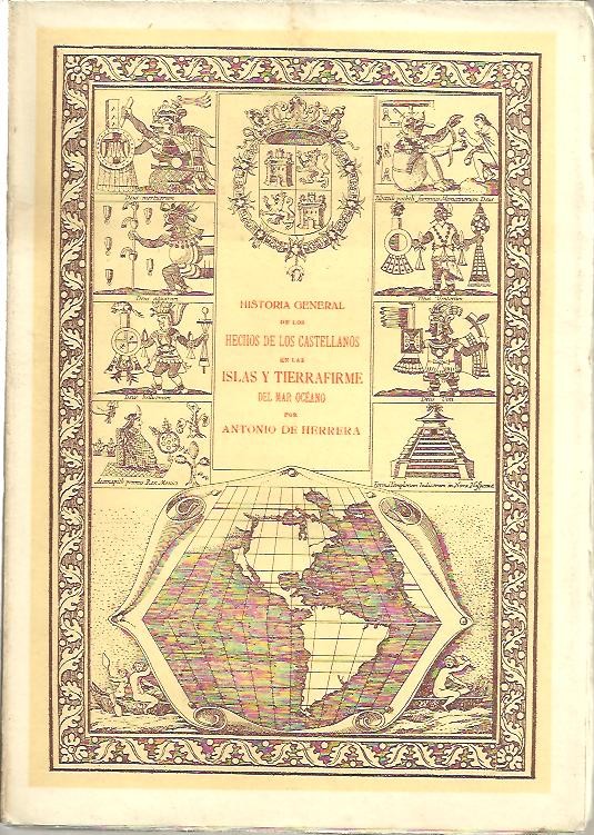 HISTORIA GENERAL DE LOS HECHOS DE LOS CASTELLANOS EN LAS ISLAS Y TIERRAFIRME DEL MAR OCEANO. TOMO V.