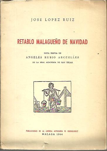 RETABLO MALAGUEO DE NAVIDAD.