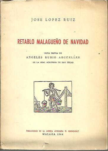RETABLO MALAGUE�O DE NAVIDAD.