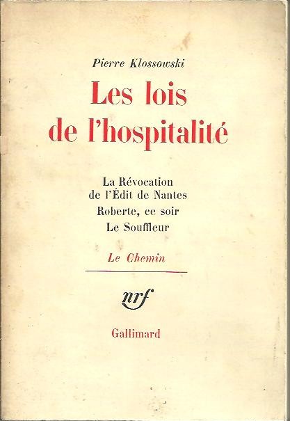 LES LOIS DE L'HOSPITALITE. LA REVOCATION DE L'EDIT DE NANTES. BOBERTE, CE SOIR. LE SOUFFLEUR.