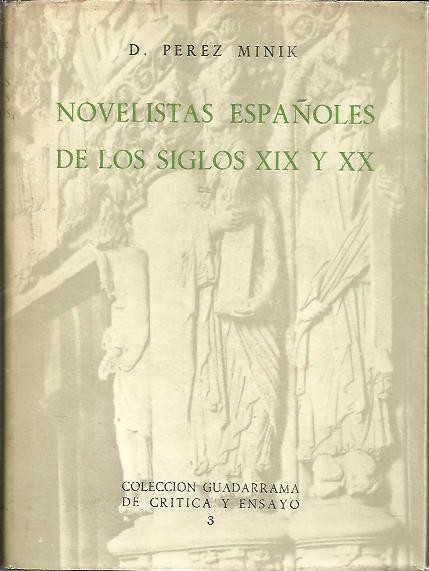 NOVELISTAS ESPAOLES DE LOS SIGLOS XIX Y XX.