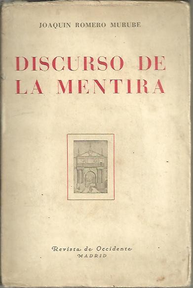 DISCURSO DE LA MENTIRA.