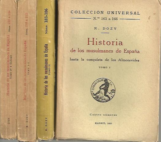 HISTORIA DE LOS MUSULMANES DE ESPA�A.