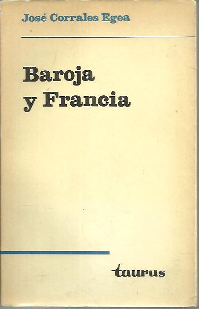 BAROJA Y FRANCIA.