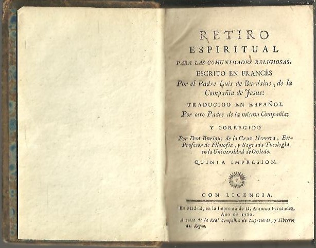 RETIRO ESPIRITUAL PARA LAS COMUNIDADES RELIGIOSAS.