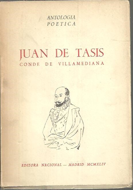 POESIAS DE JUAN DE TASIS, CONDE DE VILLAMEDIANA.