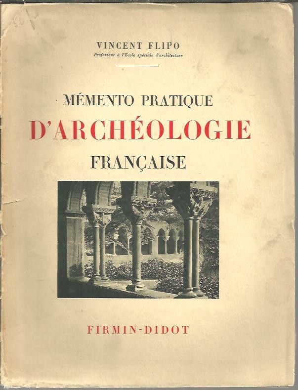 MEMENTO PRATIQUE D'ARCHEOLOGIE FRANAISE.