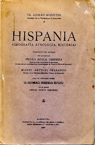 HISPANIA (GEOGRAFA, ETNOLOGIA, HISTORIA).