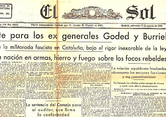 EL SOL. AO XX. N. 5920. 12-AGOSTO-1936.