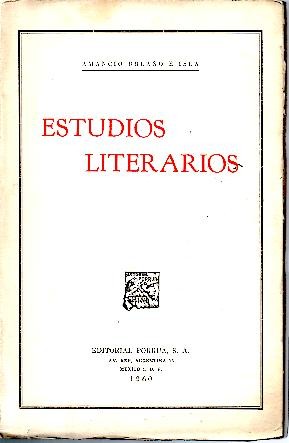 ESTUDIOS LITERARIOS.