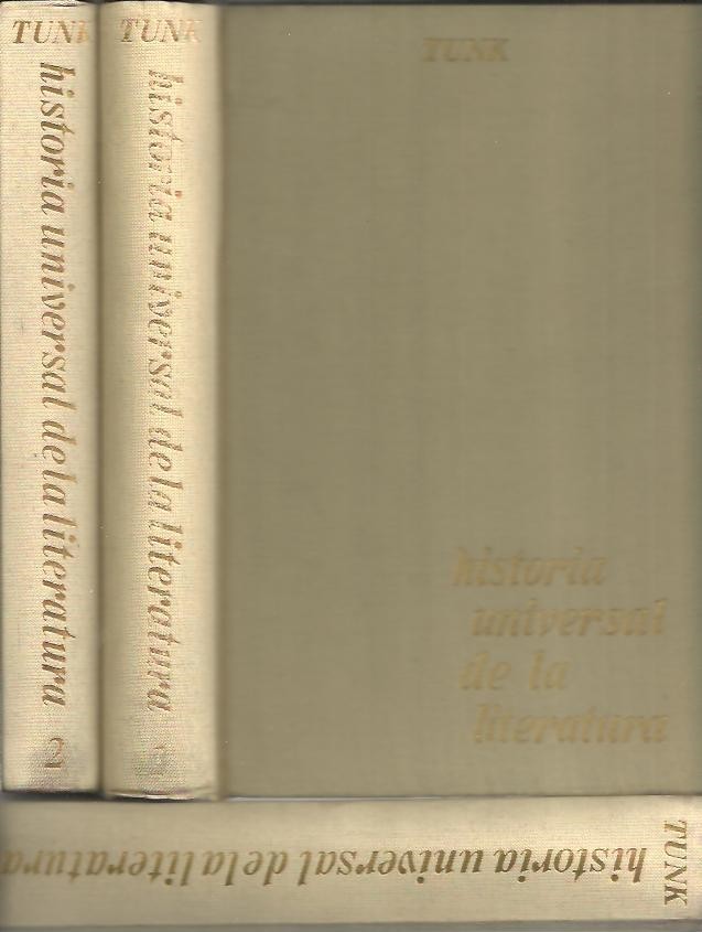 HISTORIA UNIVERSAL DE LA LITERATURA.