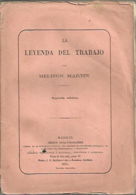 LA LEYENDA DEL TRABAJO.