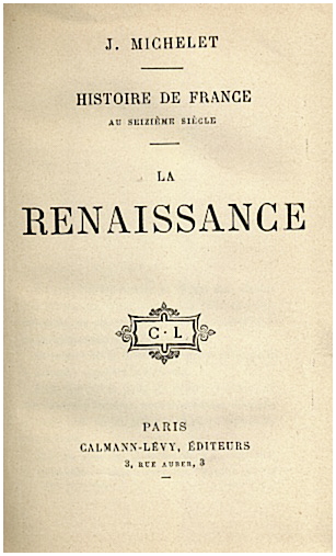 REVOLUTION FRANAISE. IX. LA RENAISSANCE.