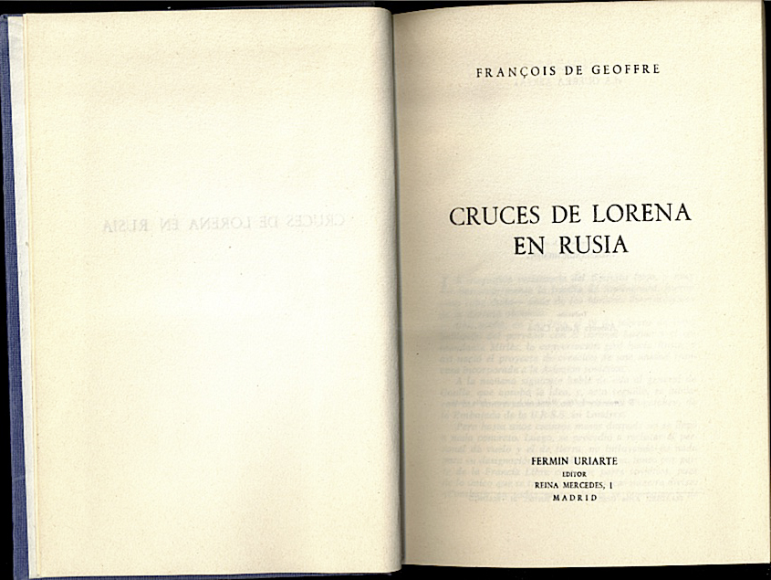 CRUCES DE LORENA EN RUSIA.