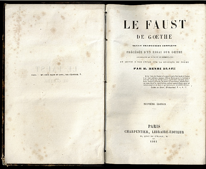 LE FAUST.