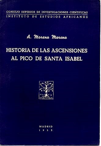 HISTORIA DE LAS ASCENSIONES AL PICO DE SANTA ISABEL.