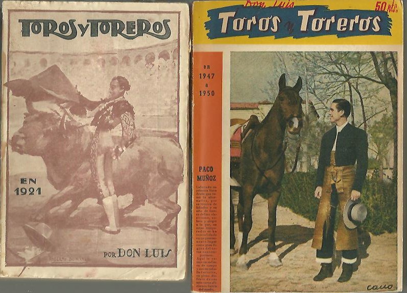 TOROS Y TOREROS. 1920-1950. RESUMEN CRITICO ESTADISTICO DE LA TEMPORADA DE DICHO AO.