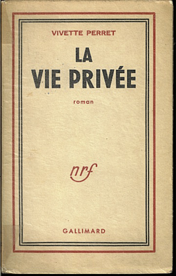 LA VIE PRIVEE.