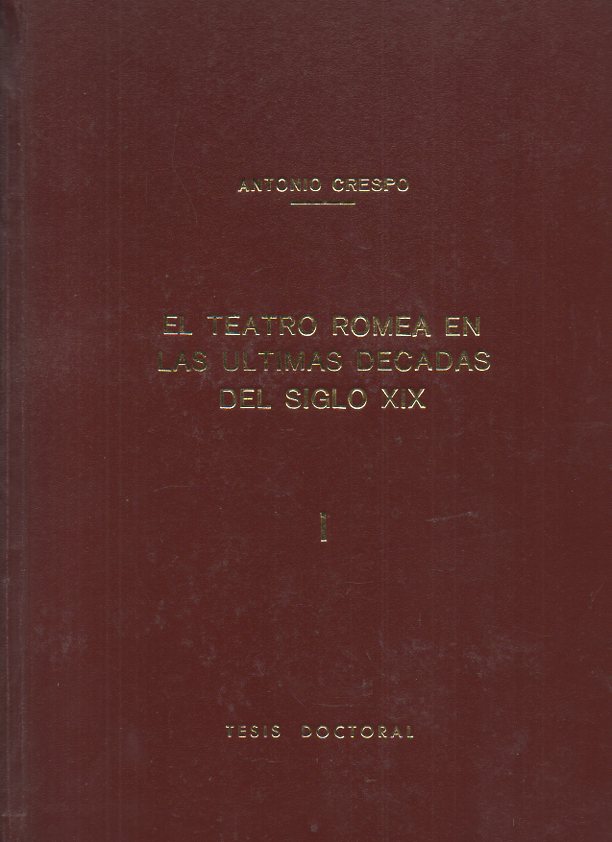 EL TEATRO ROMEA EN LAS ULTIMAS DECADAS DEL SIGLO XIX.