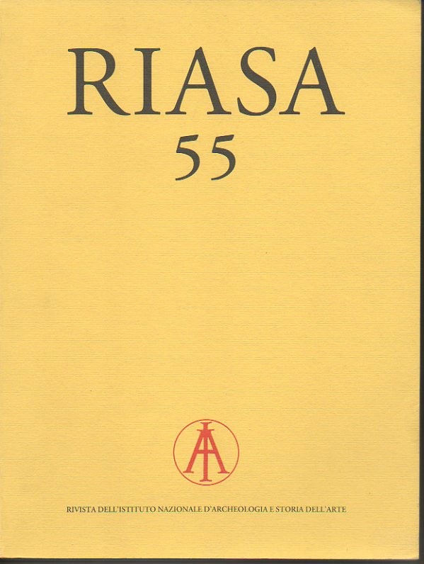RIASA. 55. III SERIE. ANNO XXIII. 2000.