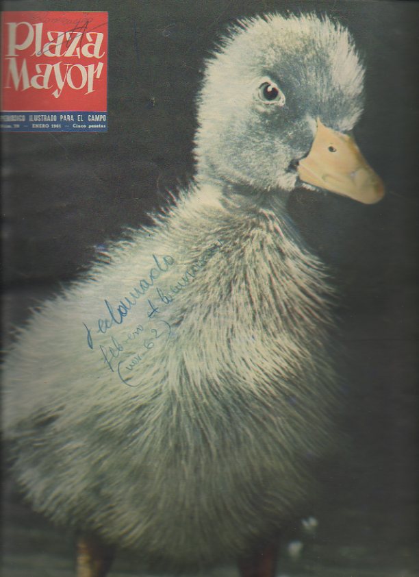PLAZA MAYOR. PERIODICO ILUSTRADO PARA EL CAMPO. 1961. ENERO-DICIEMBRE. N. 39-50.