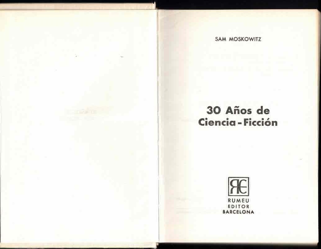 30 AOS DE CIENCIA-FICCION.