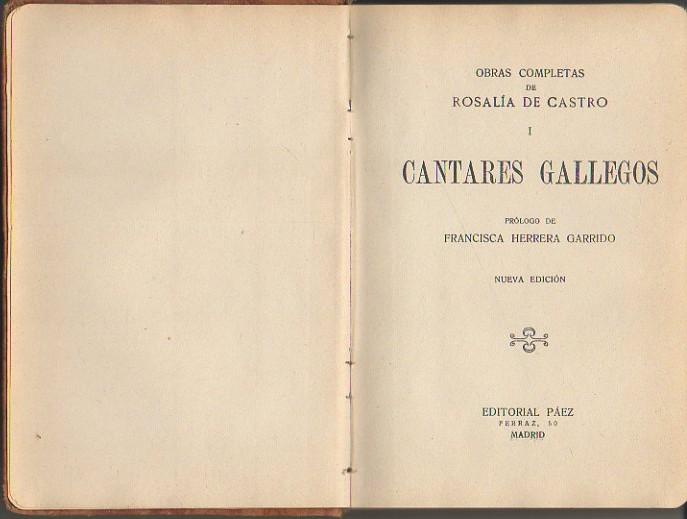 CANTARES GALLEGOS.