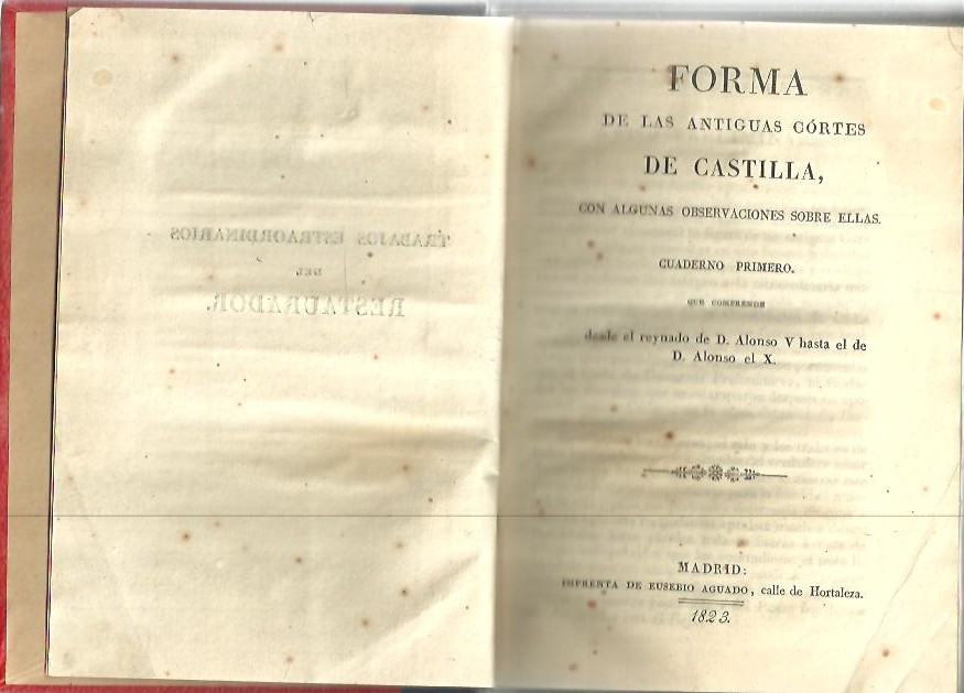TRABAJOS EXTRAORDINARIOS DEL RESTAURADOR.