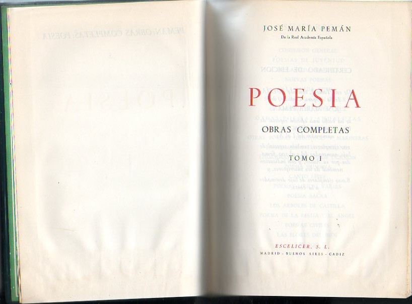 OBRAS COMPLETAS. I. POESIA. II. NOVELAS Y CUENTOS. III. NARRACIONES Y ENSAYOS. IV. TEATRO. V. DOCTRINA Y ORATORIA. VI. MISCELANEA. VII. MISCELANEA.