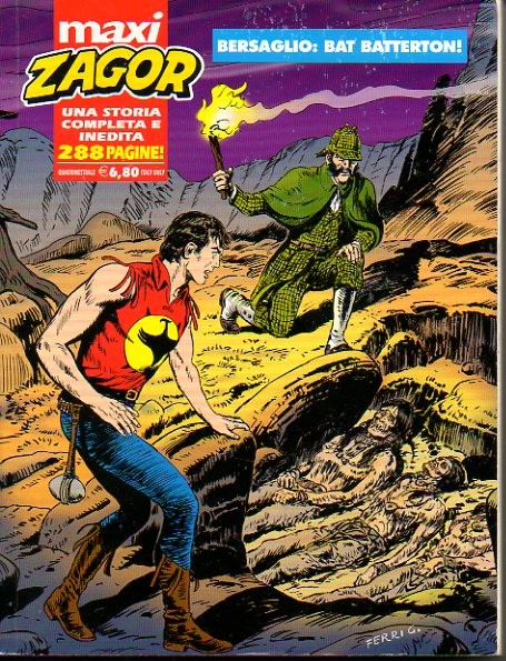 ZAGOR. N.26. BERSAGLIO, BAT BATTERTON!.