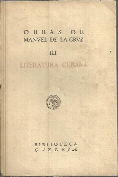 LITERATURA CUBANA.