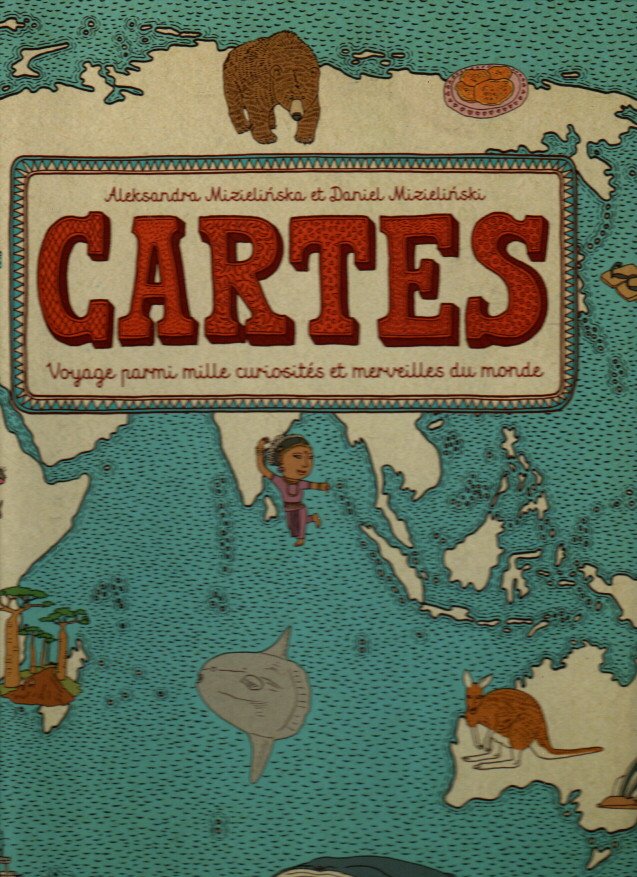 CARTES. VOYAGE PARMI MILLE CURIOSITES ET MERVEILLES DU MONDE.
