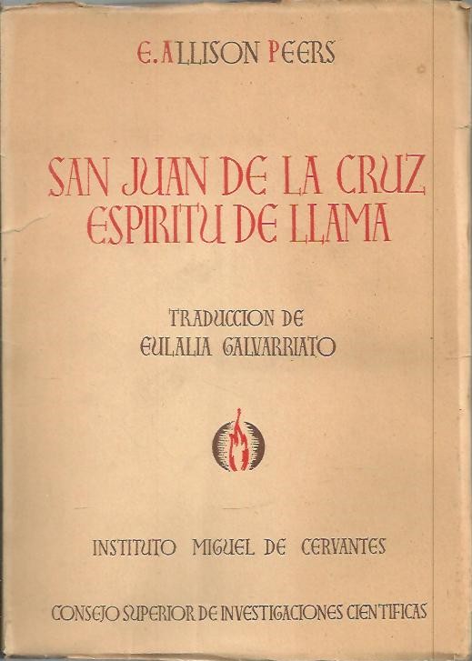 SAN JUAN DE LA CRUZ. ESPIRITU DE LLAMAS.
